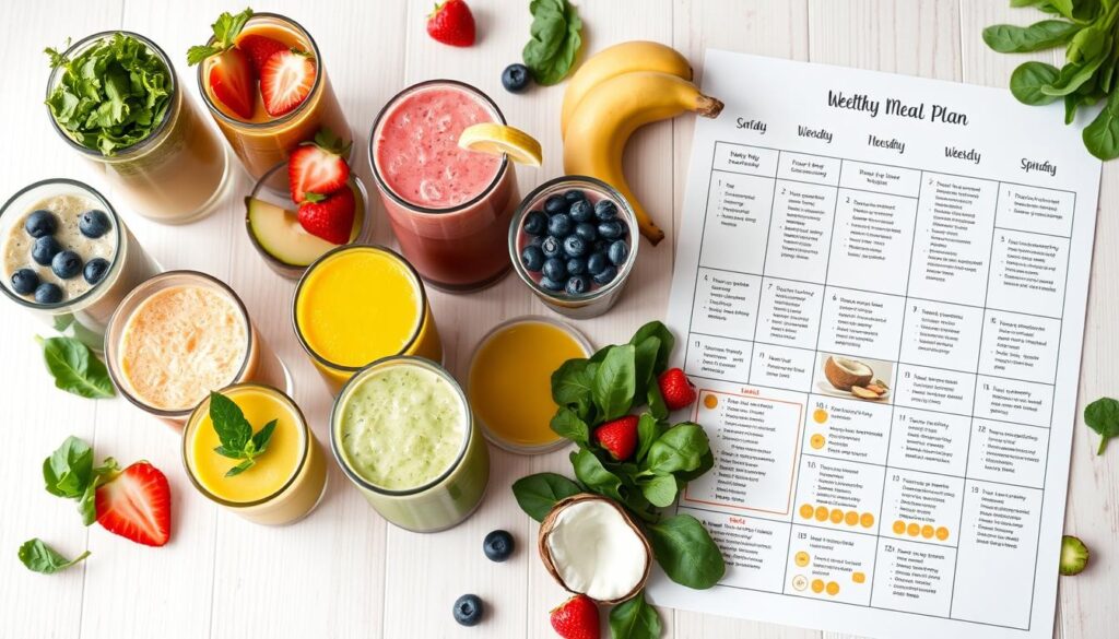 smoothie diet meal plan